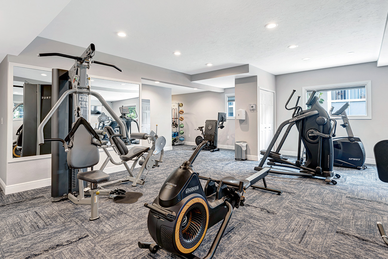 Stay active in our state-of-the-art fitness center – brand new 2022!
